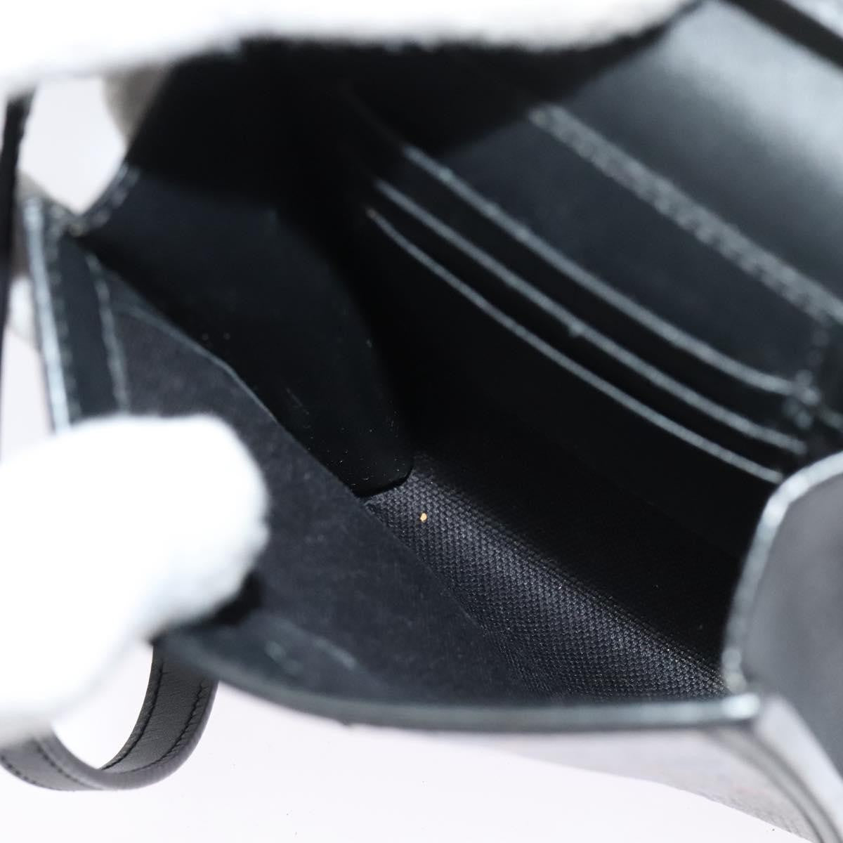 Gucci Flap Printed Coated Canvas Black Pvc Shoulder Bag Bag (Pre-Owned)