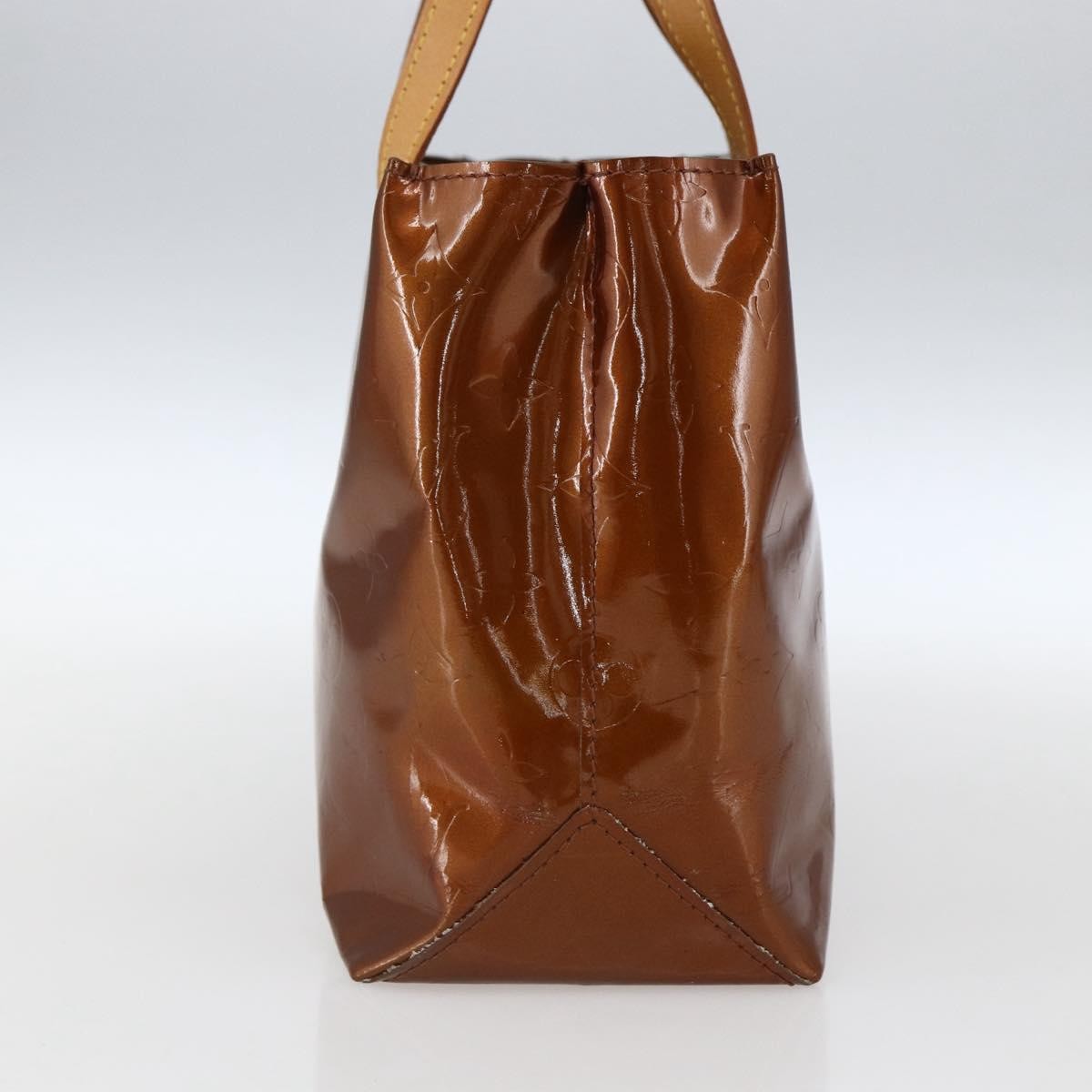 Louis Vuitton Reade Monogram Vernis Brown Patent_Leather Handbag (Pre-Owned)