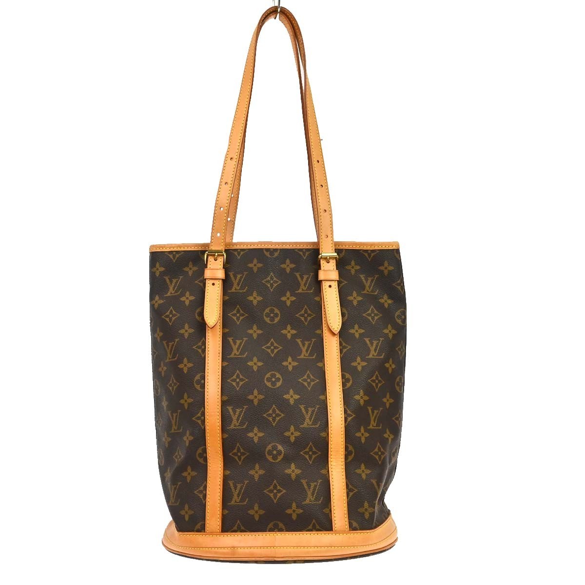 Louis Vuitton Bucket Monogram Canvas Brown Canvas Handbag (Pre-Owned)
