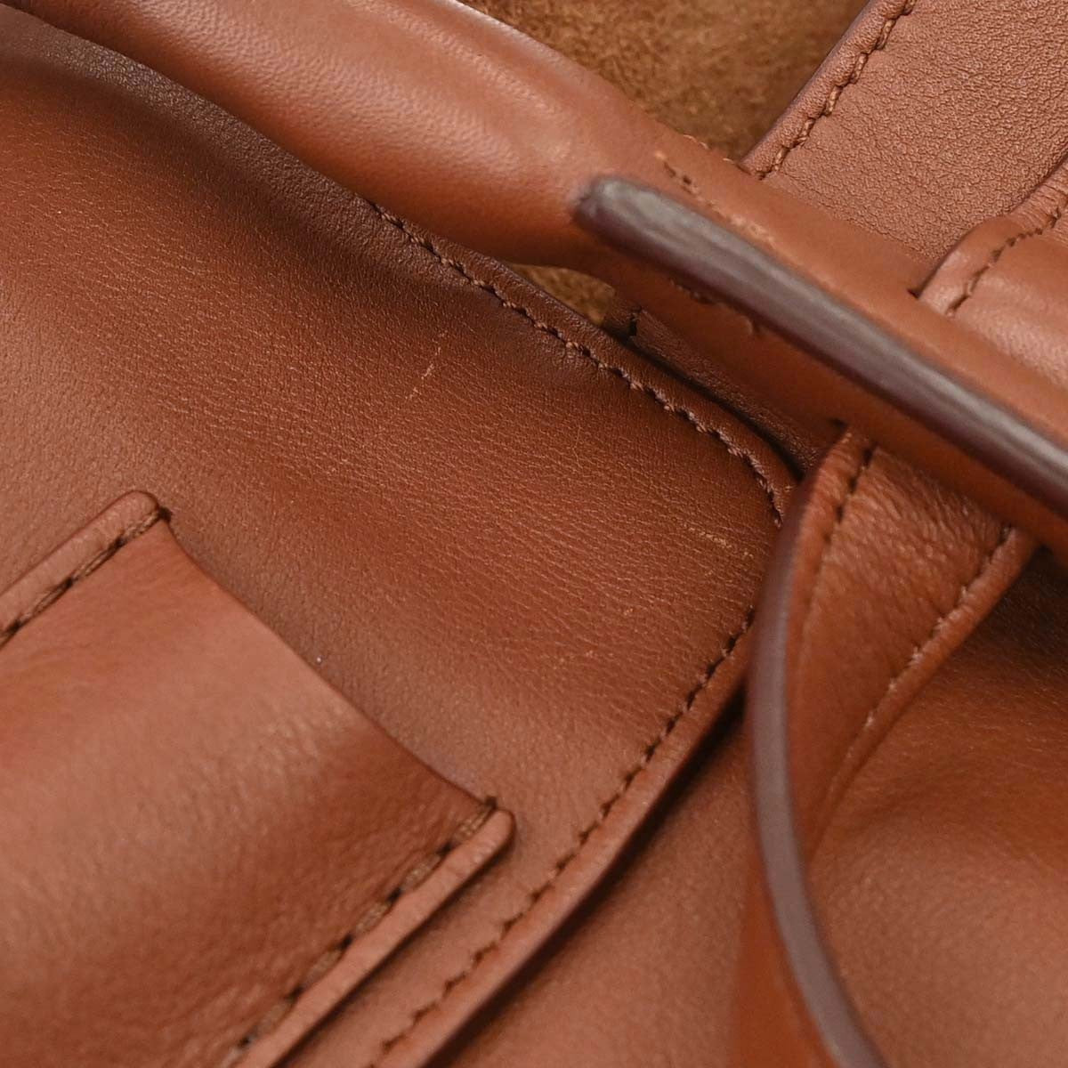 Celine Big Smooth Leather Brown Leather Handbag (Pre-Owned)