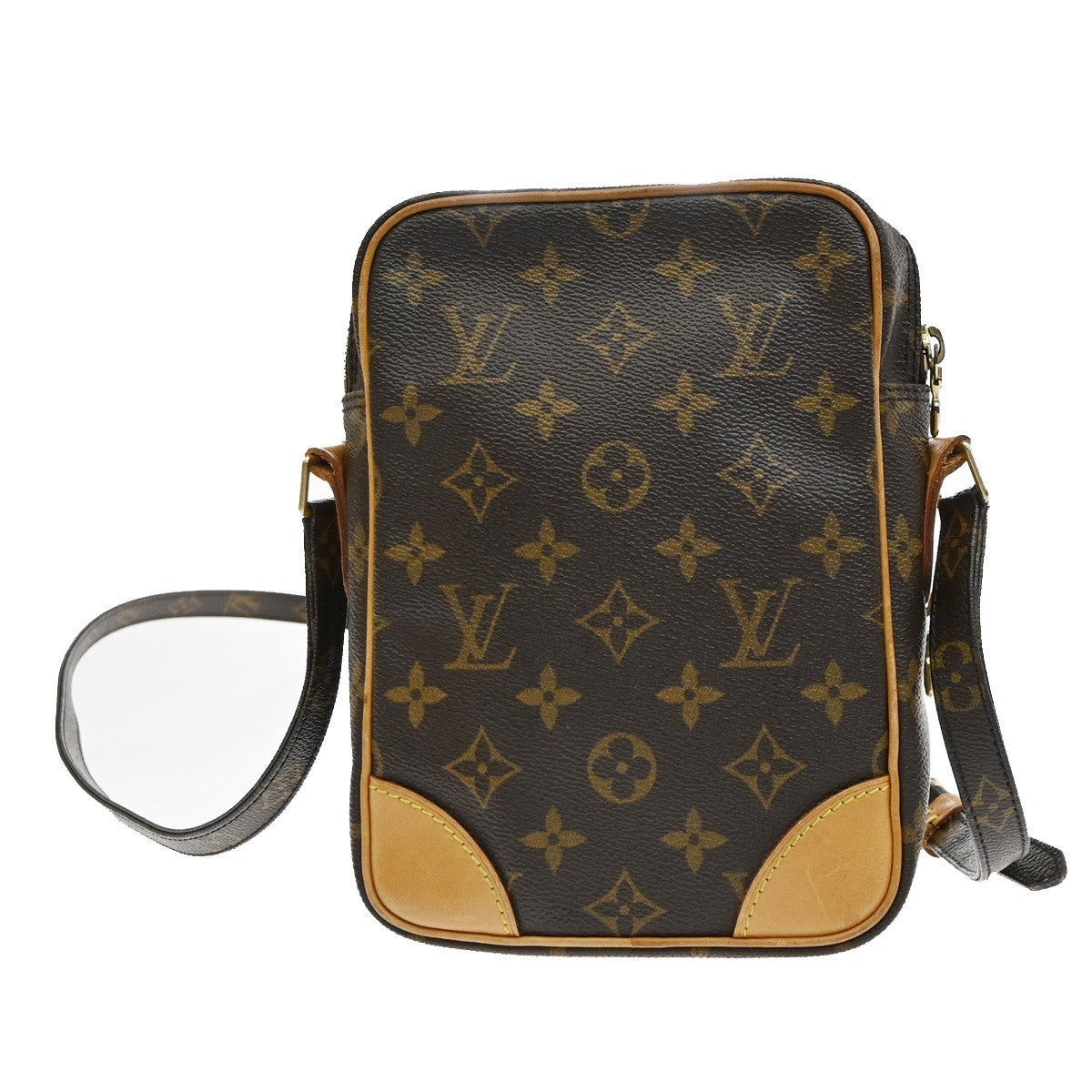 Louis Vuitton Amazone Canvas Brown Canvas Shoulder Bag Bag (Pre-Owned)