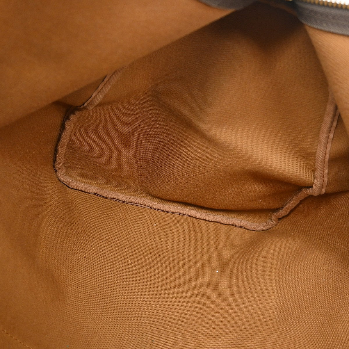 Louis Vuitton Keepall Monogram Brown Canvas Travel Bag Bag (Pre-Owned)