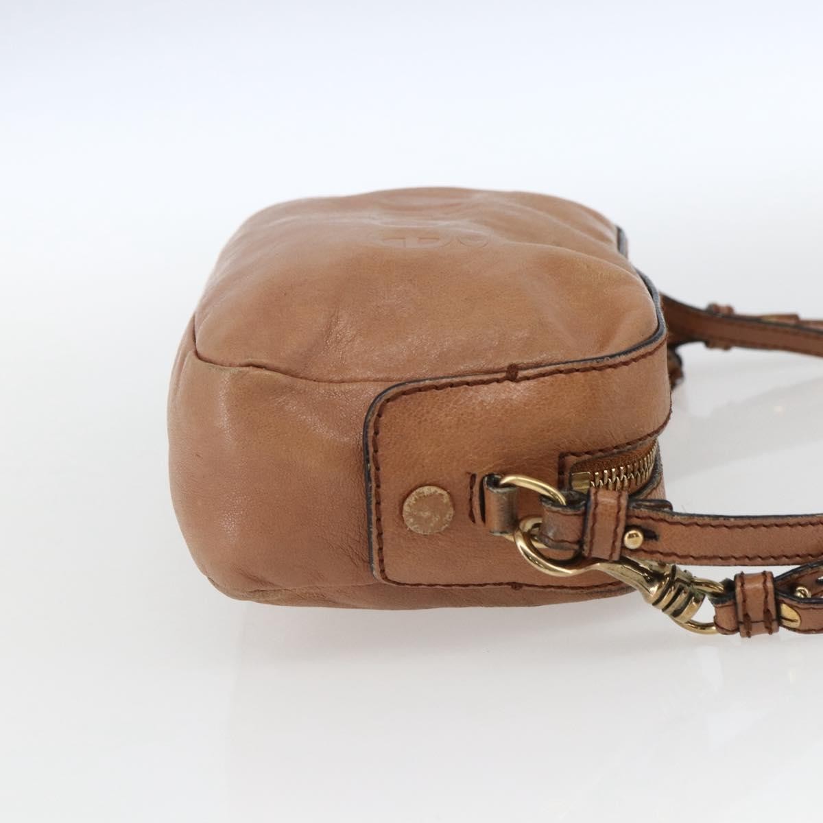 Chloe Vintage Leather Brown Leather Shoulder Bag Bag (Pre-Owned)