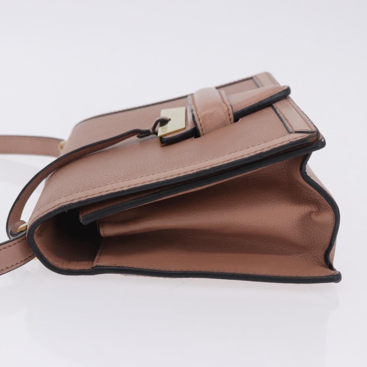 Loewe Barcelona Leather Pink Leather Shoulder Bag Bag (Pre-Owned)