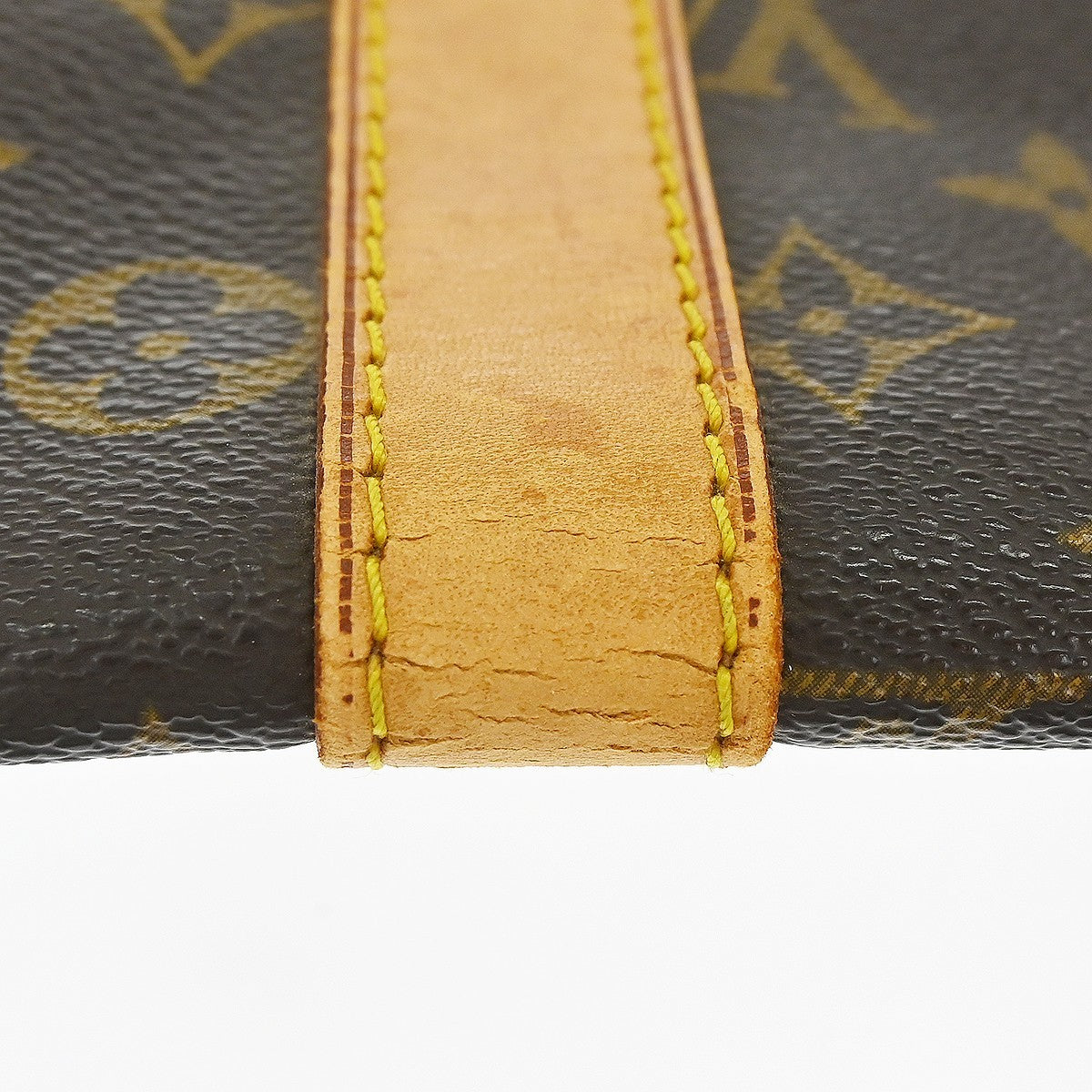 Louis Vuitton Keepall Monogram Brown Canvas Travel Bag Bag (Pre-Owned)