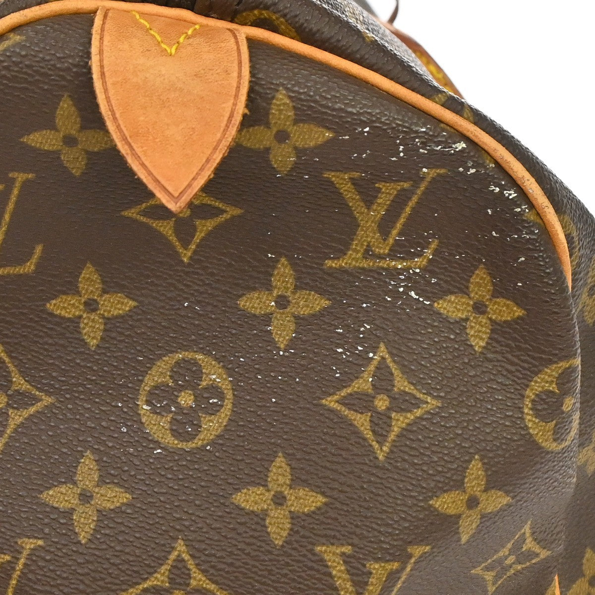 Louis Vuitton Keepall Monogram Canvas Brown Canvas Travel Bag Bag (Pre-Owned)