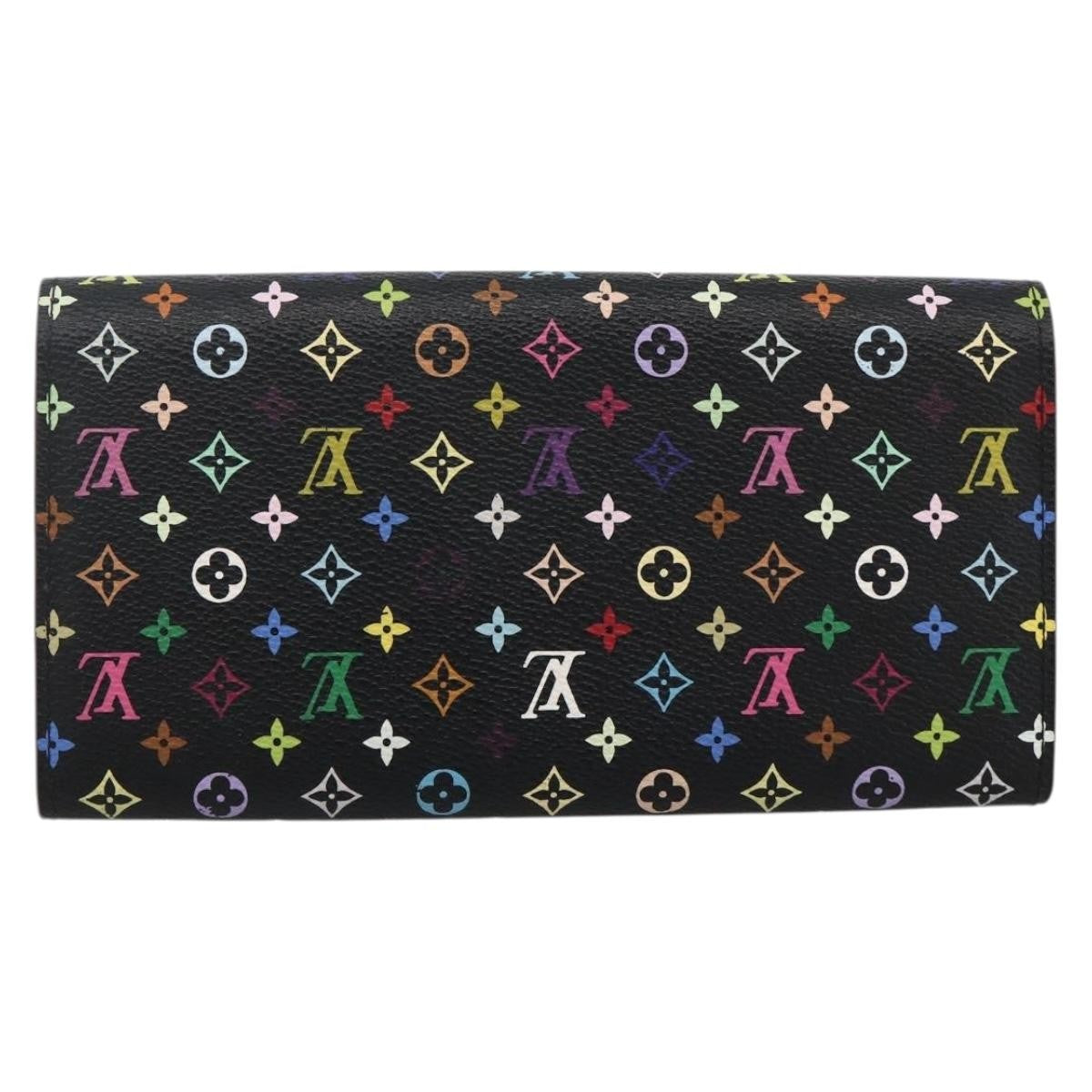 Louis Vuitton Sarah Monogram Multicolor Multicolour Canvas Wallets Accessory (Pre-Owned)
