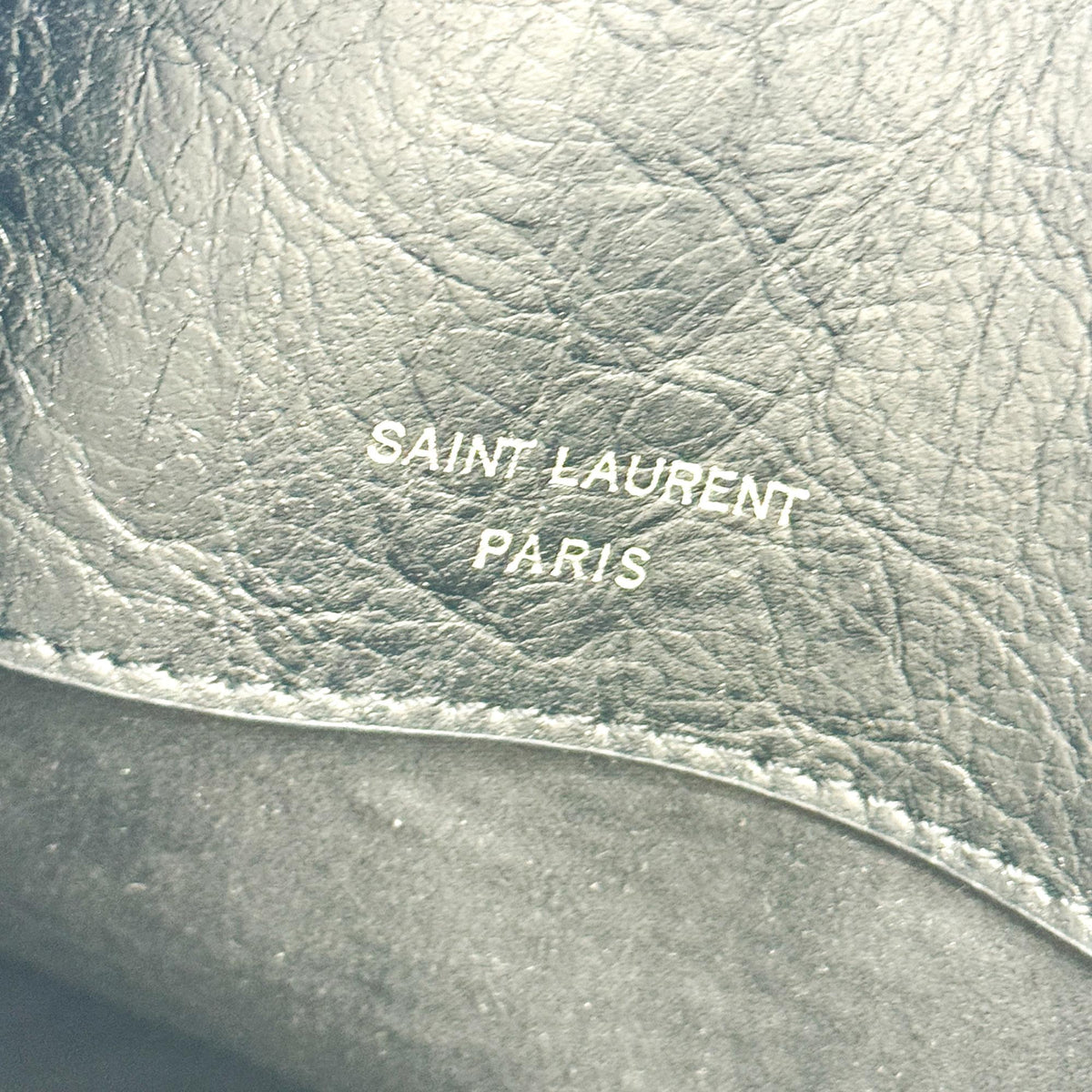 Saint Laurent Sac De Jour Leather Black Leather Handbag (Pre-Owned)