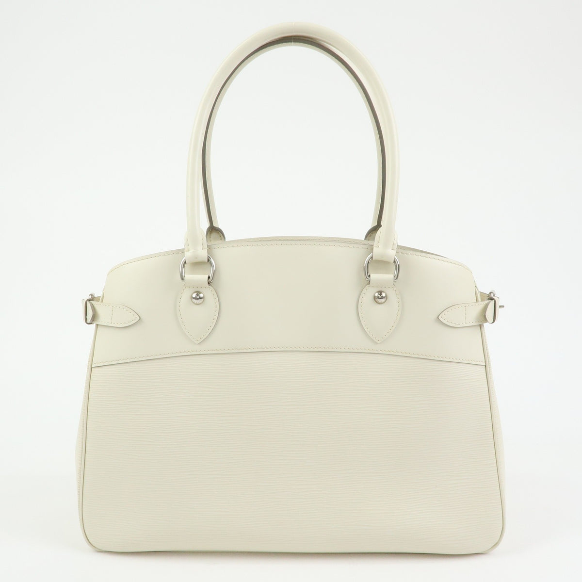 Louis Vuitton Passy Epi Leather White Leather Tote Bag Bag (Pre-Owned)