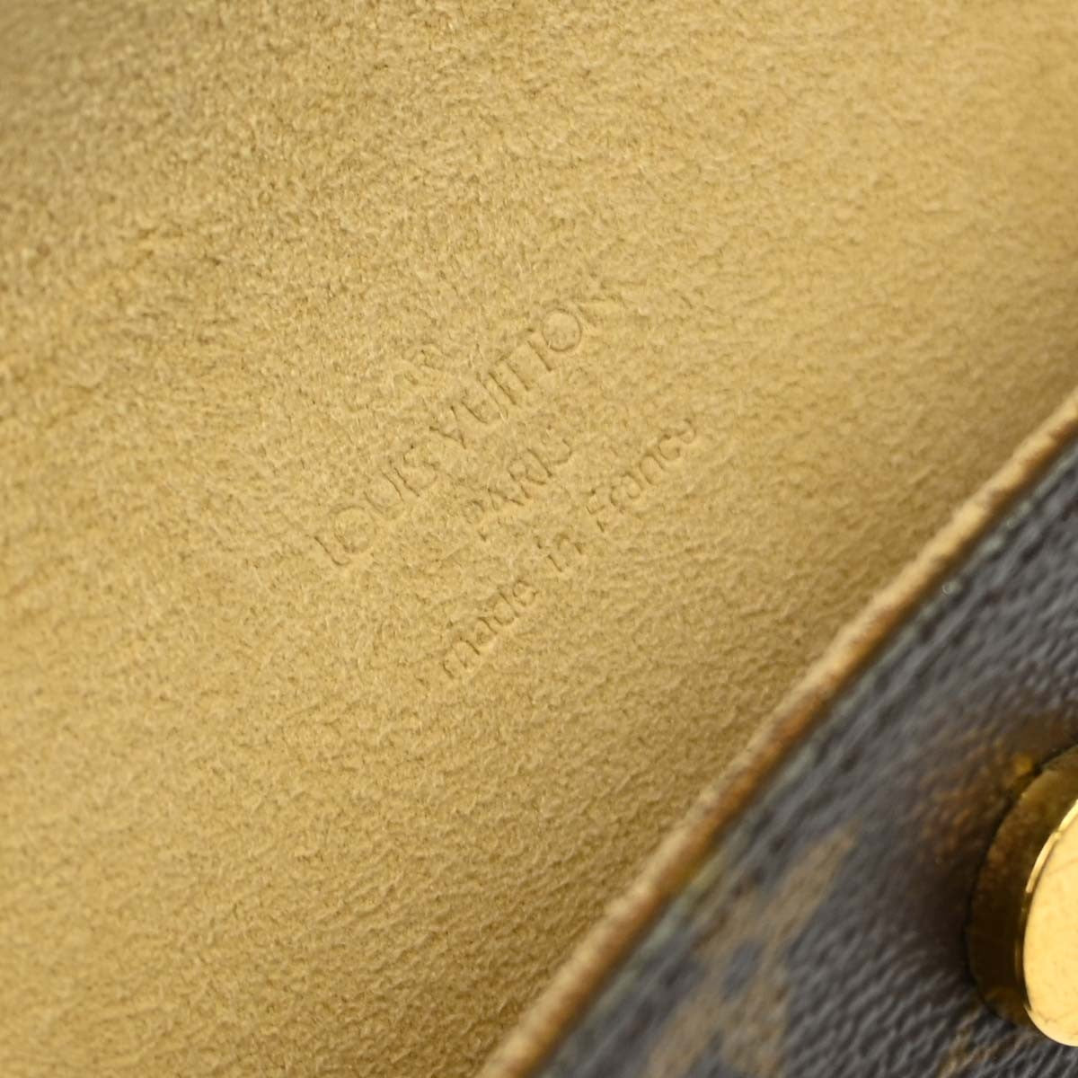 Louis Vuitton Florentine Waist Monogram Canvas Brown Canvas Clutche & Pouche Bag (Pre-Owned)