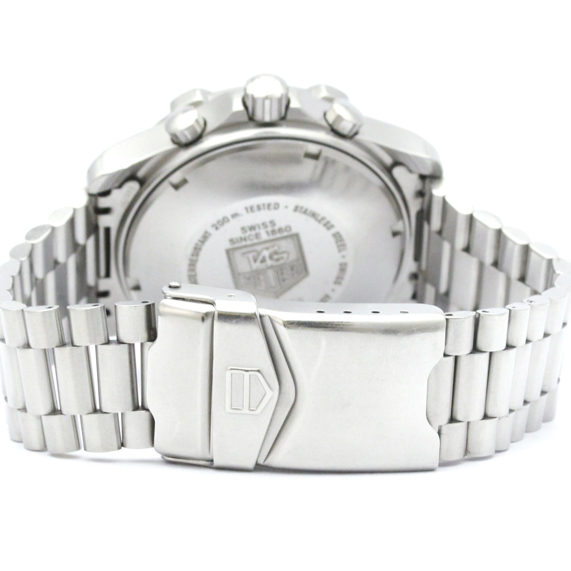 Tag Heuer 2000 Chronograph Automatic Stainless Steel Watch (Pre-Owned)