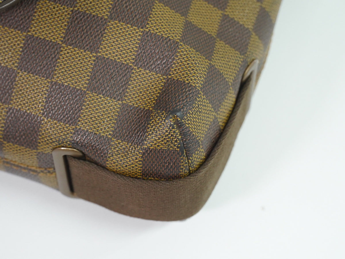 Louis Vuitton Brooklyn Damier Ebene Brown Canvas Shoulder Bag Bag (Pre-Owned)