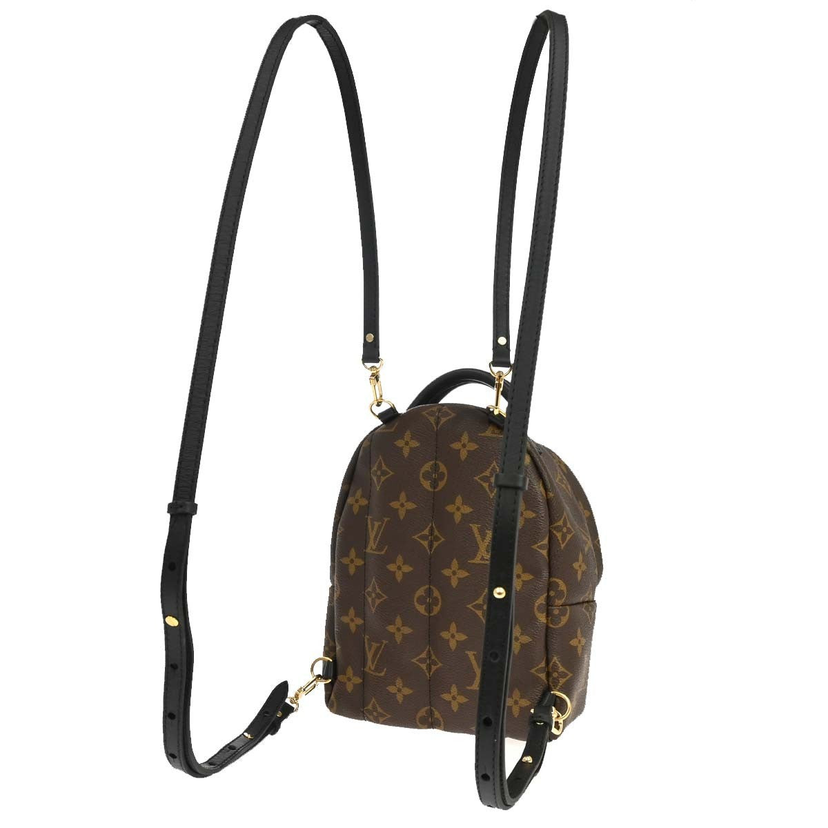 Louis Vuitton Palm Springs Monogram Brown Canvas Backpack Bag (Pre-Owned)