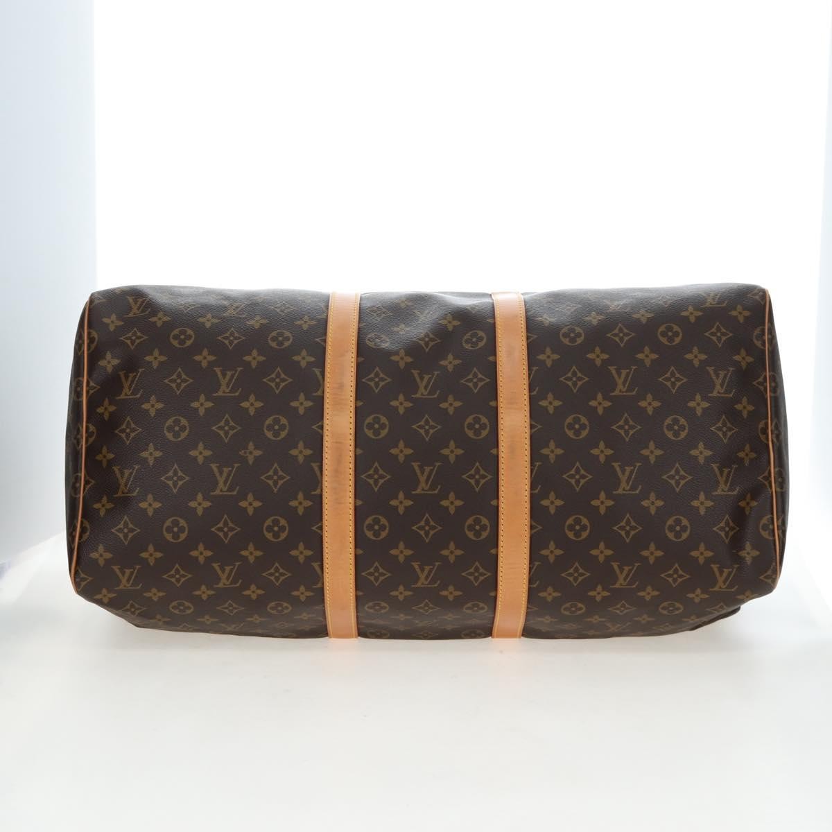 Louis Vuitton Keepall Monogram Canvas Brown Canvas Travel Bag Bag (Pre-Owned)
