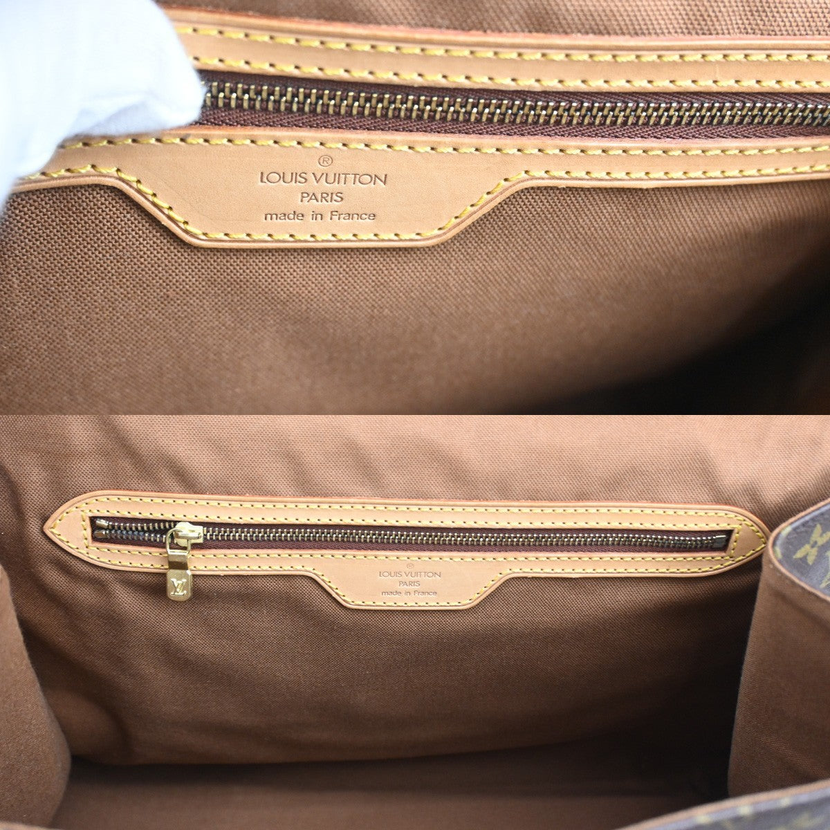 Louis Vuitton Beverly Monogram Canvas Brown Canvas Briefcase Bag (Pre-Owned)