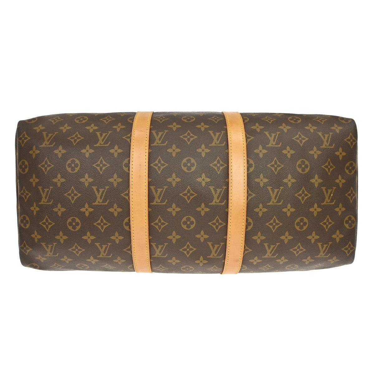 Louis Vuitton Keepall Monogram Canvas Brown Canvas Travel Bag Bag (Pre-Owned)