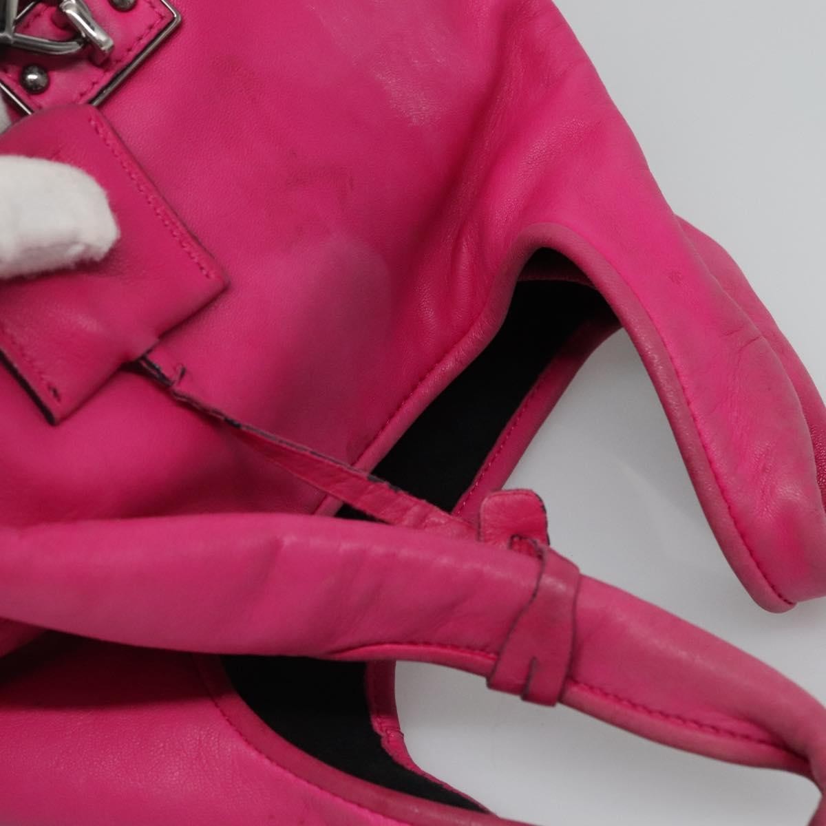 Loewe Vintage Leather Pink Leather Handbag (Pre-Owned)