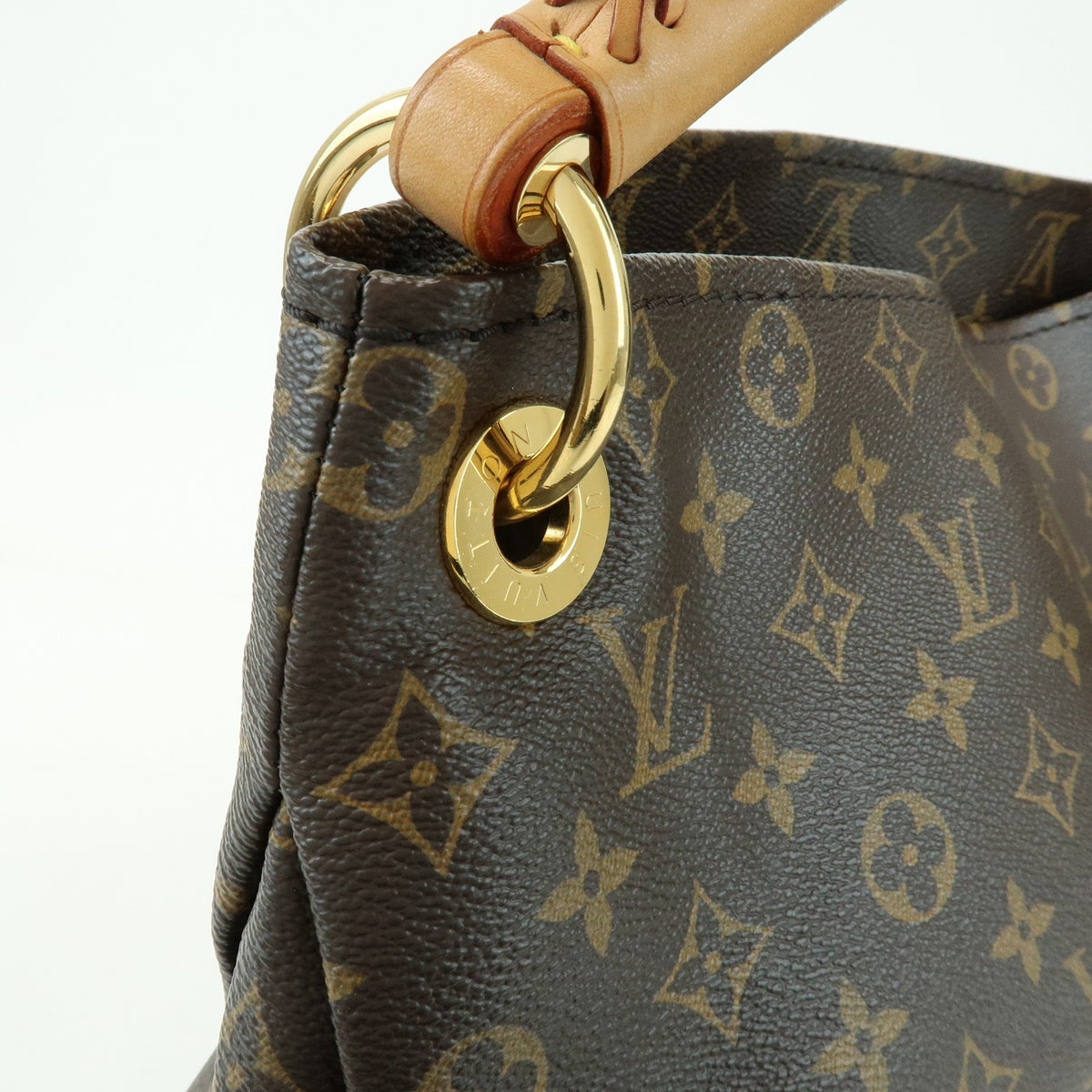 Louis Vuitton Artsy Monogram Canvas Brown Canvas Handbag (Pre-Owned)