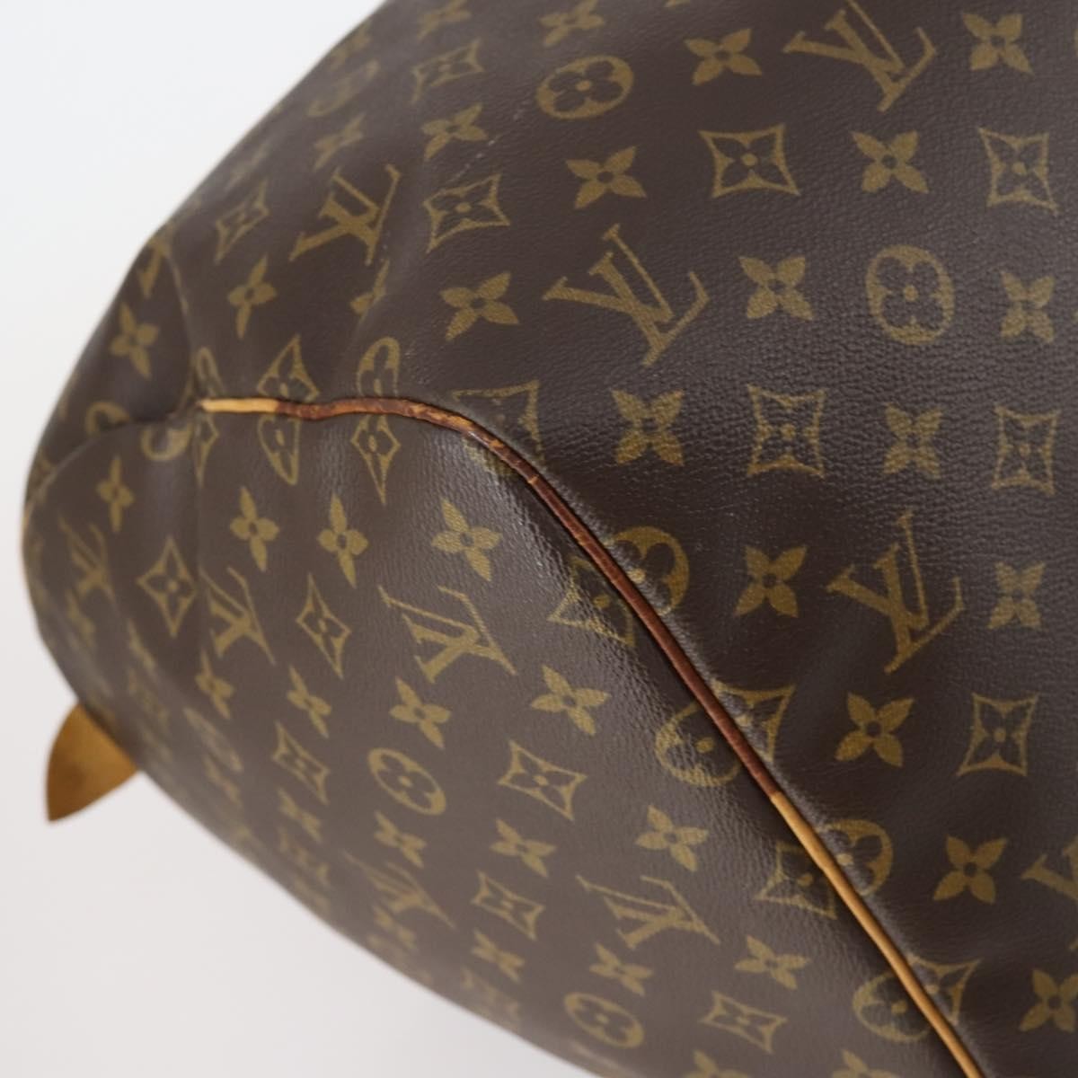 Louis Vuitton Keepall Monogram Canvas Brown Canvas Travel Bag Bag (Pre-Owned)