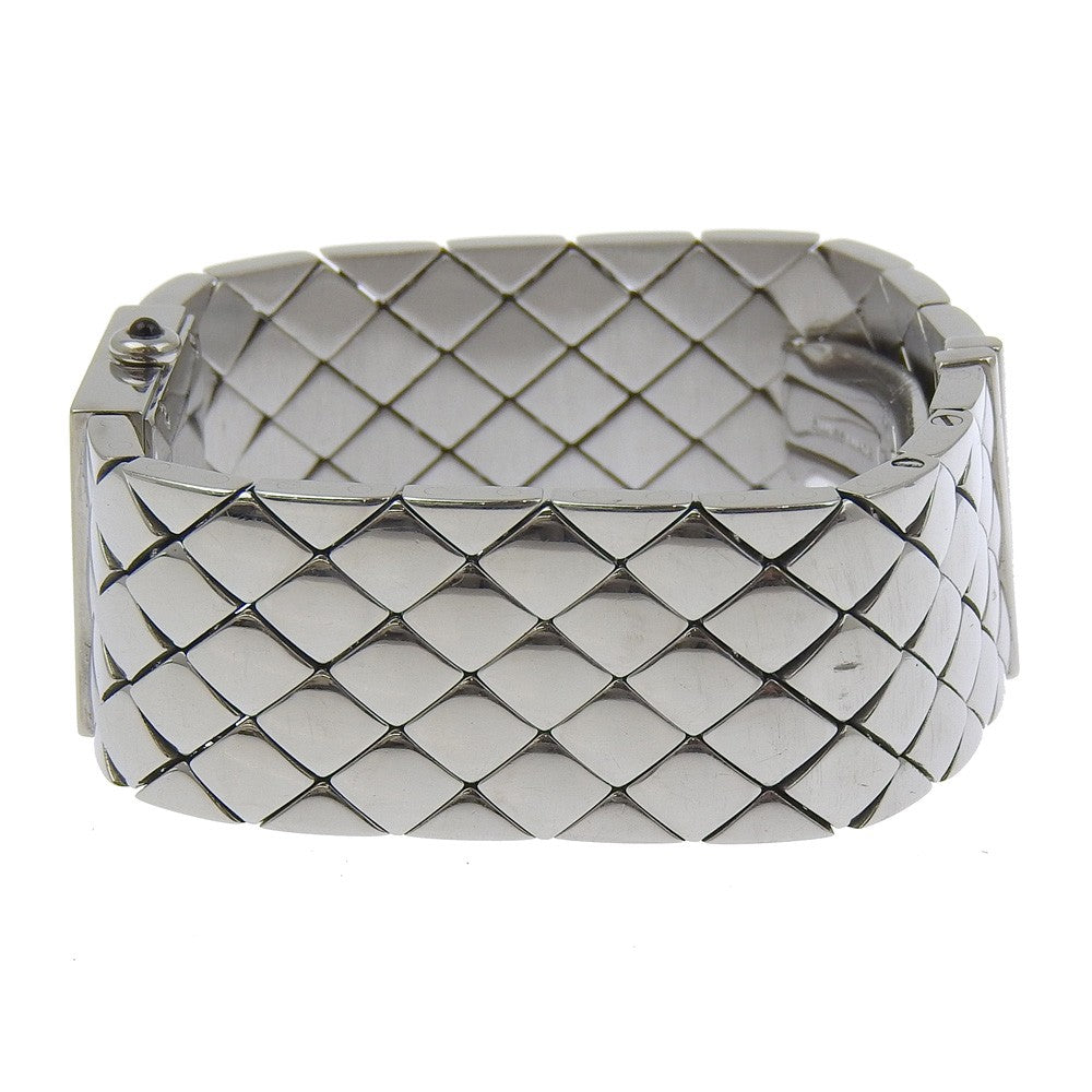 Chanel Matelasse Quartz Stainless Steel With Diamond Bezel Watch (Pre-Owned)
