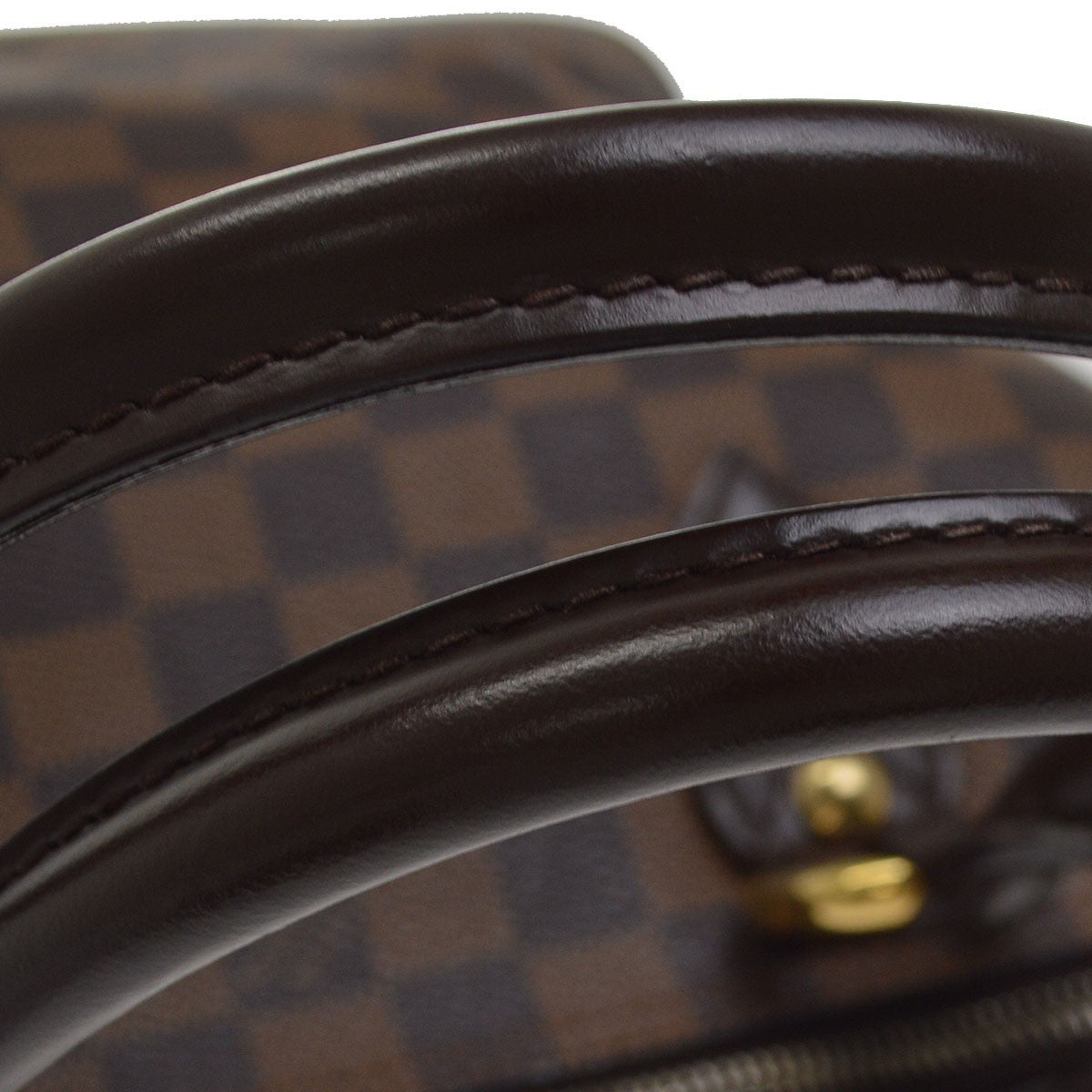Louis Vuitton Saleya Damier Brown Canvas Handbag (Pre-Owned)