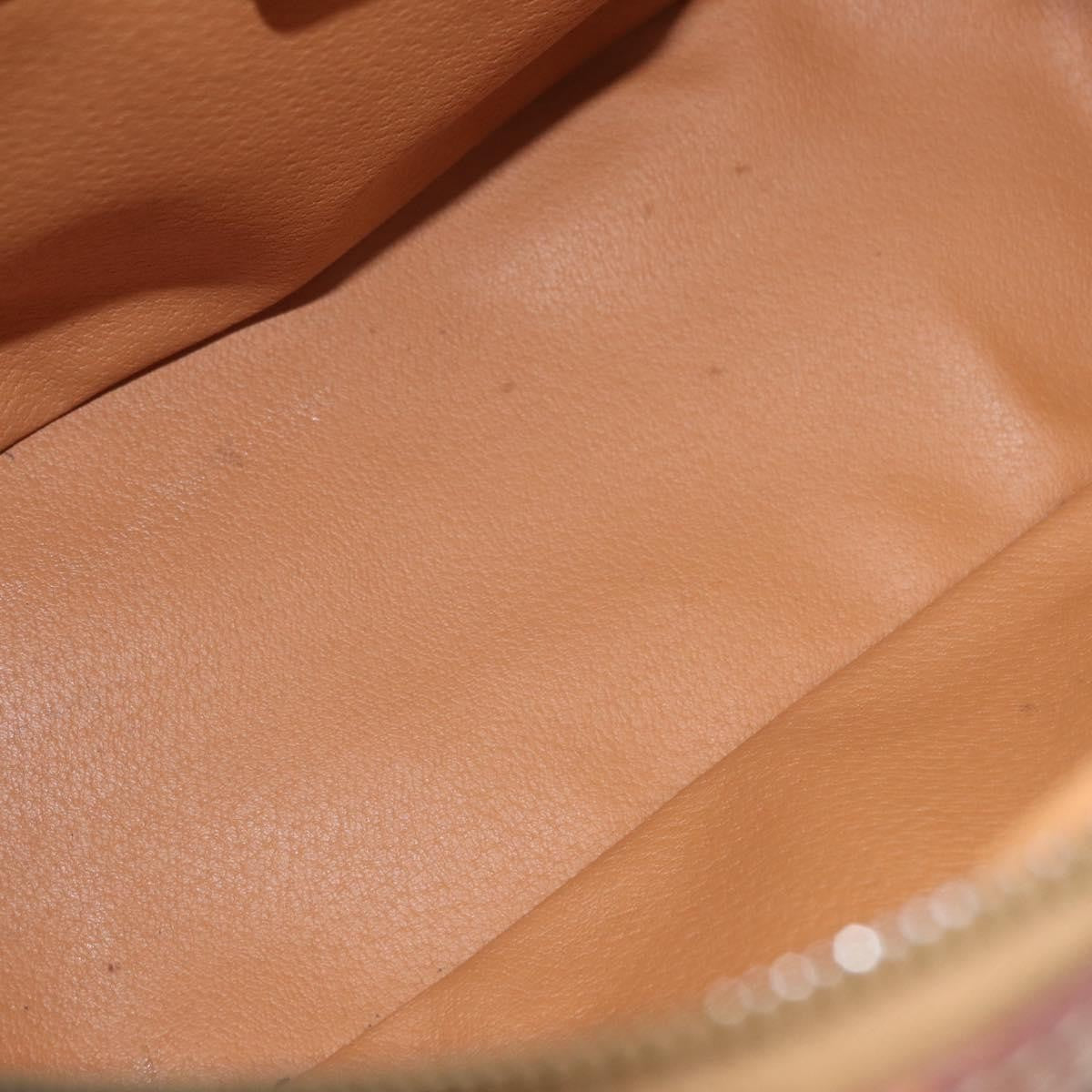 Celine Vintage Macadam Canvas And Leather Brown Canvas Handbag (Pre-Owned)