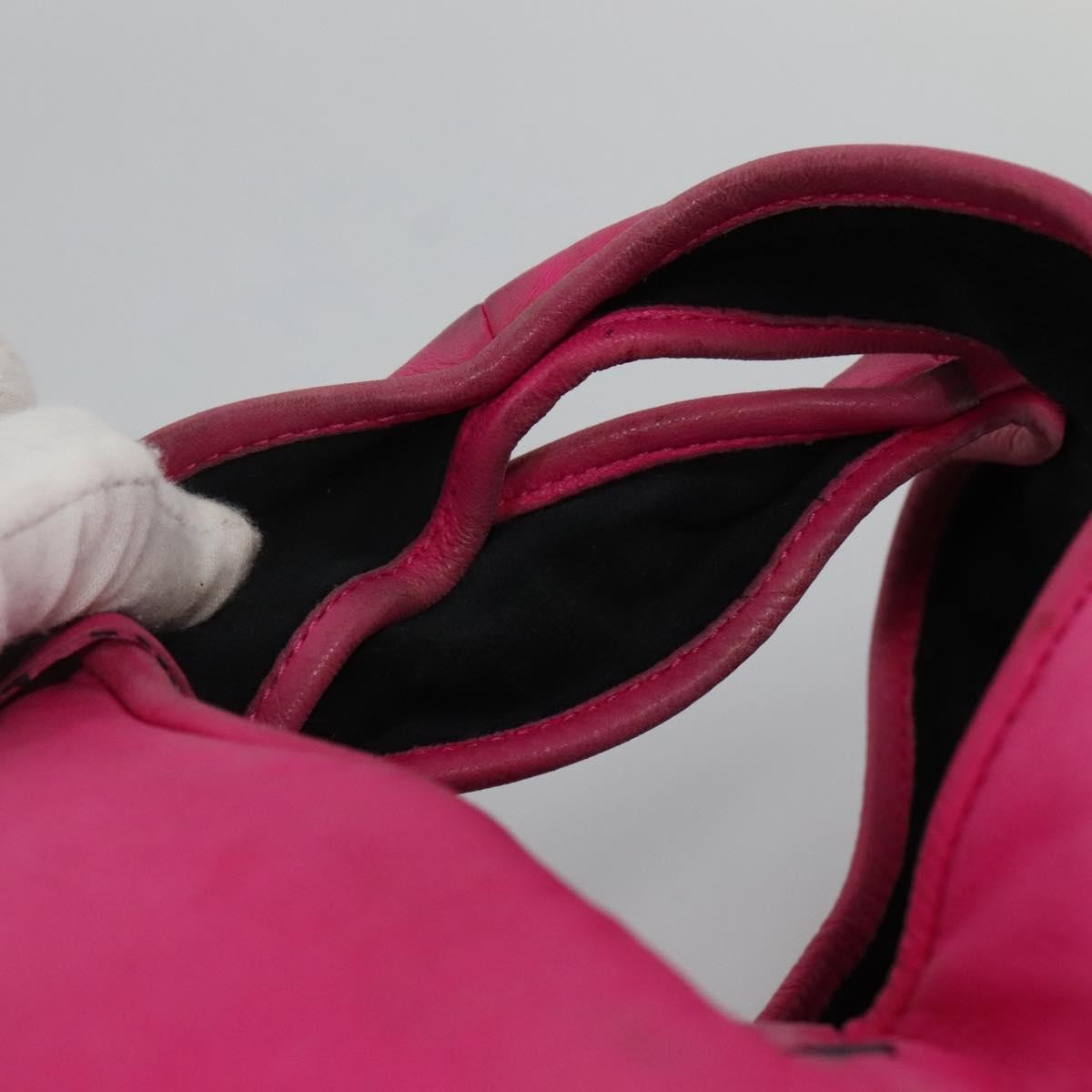 Loewe Vintage Leather Pink Leather Handbag (Pre-Owned)