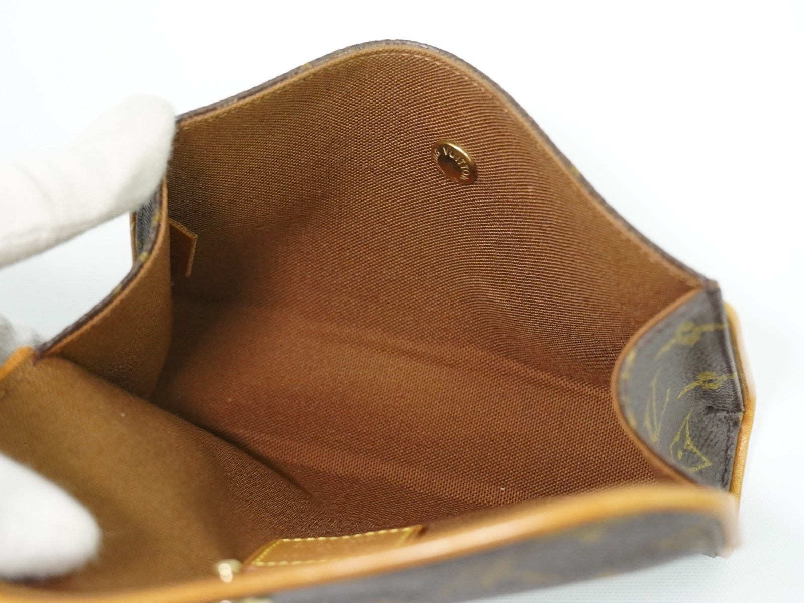 Louis Vuitton Florentine Pochette Canvas Brown Canvas Clutche & Pouche Bag (Pre-Owned)