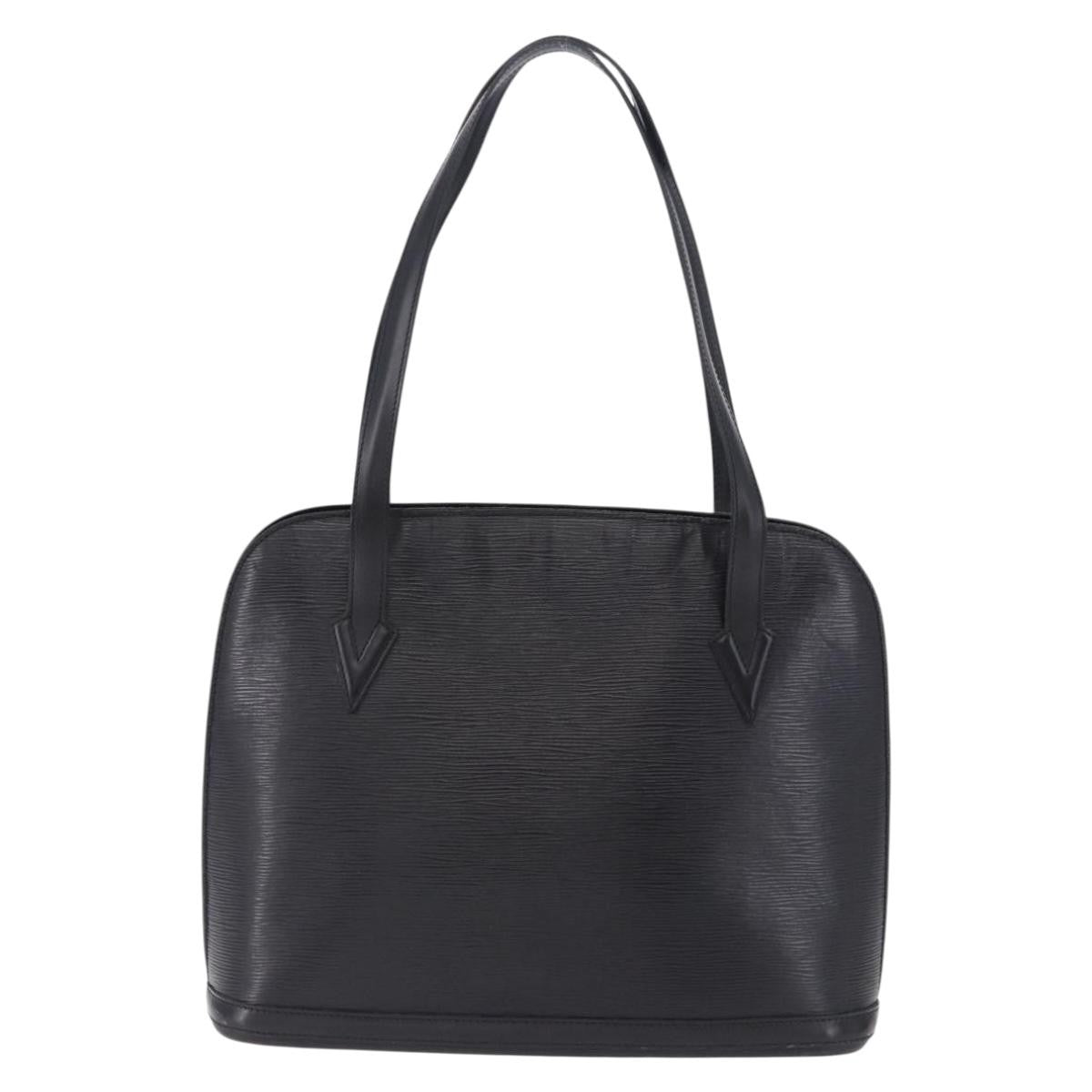 Louis Vuitton Lussac Epi Leather Black Leather Shoulder Bag Bag (Pre-Owned)