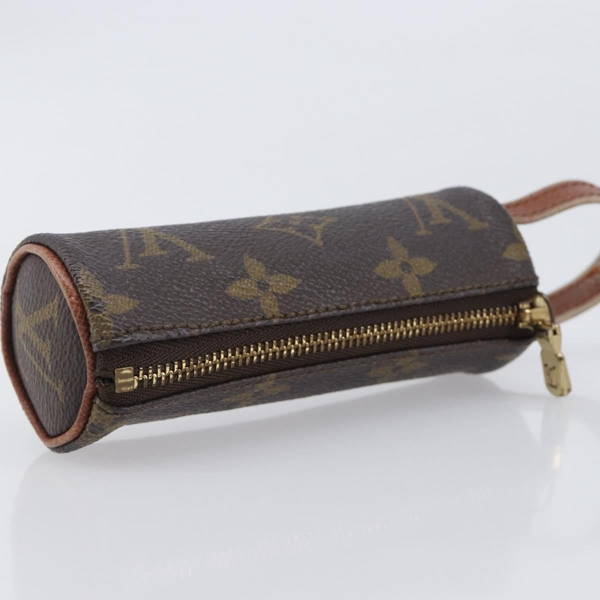 Louis Vuitton Golf Ball Case Monogram Brown Canvas Clutche & Pouche Bag (Pre-Owned)