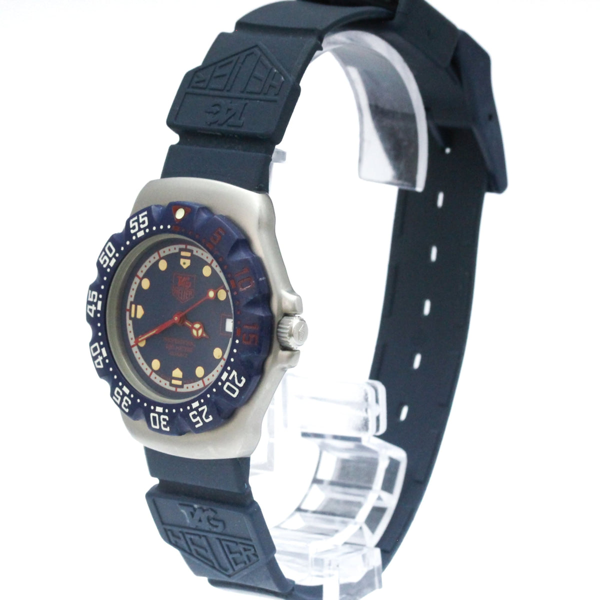 Tag Heuer Formula 1 Lady Stainless Steel And Rubber Watch (Pre-Owned)