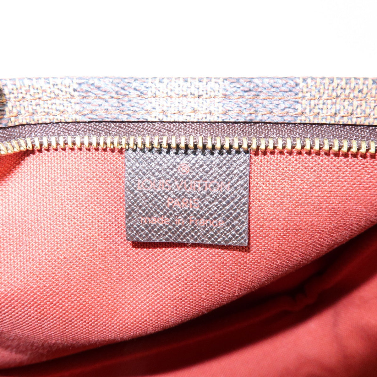 Louis Vuitton Trousse Make Up Damier Brown Canvas Clutche & Pouche Bag (Pre-Owned)
