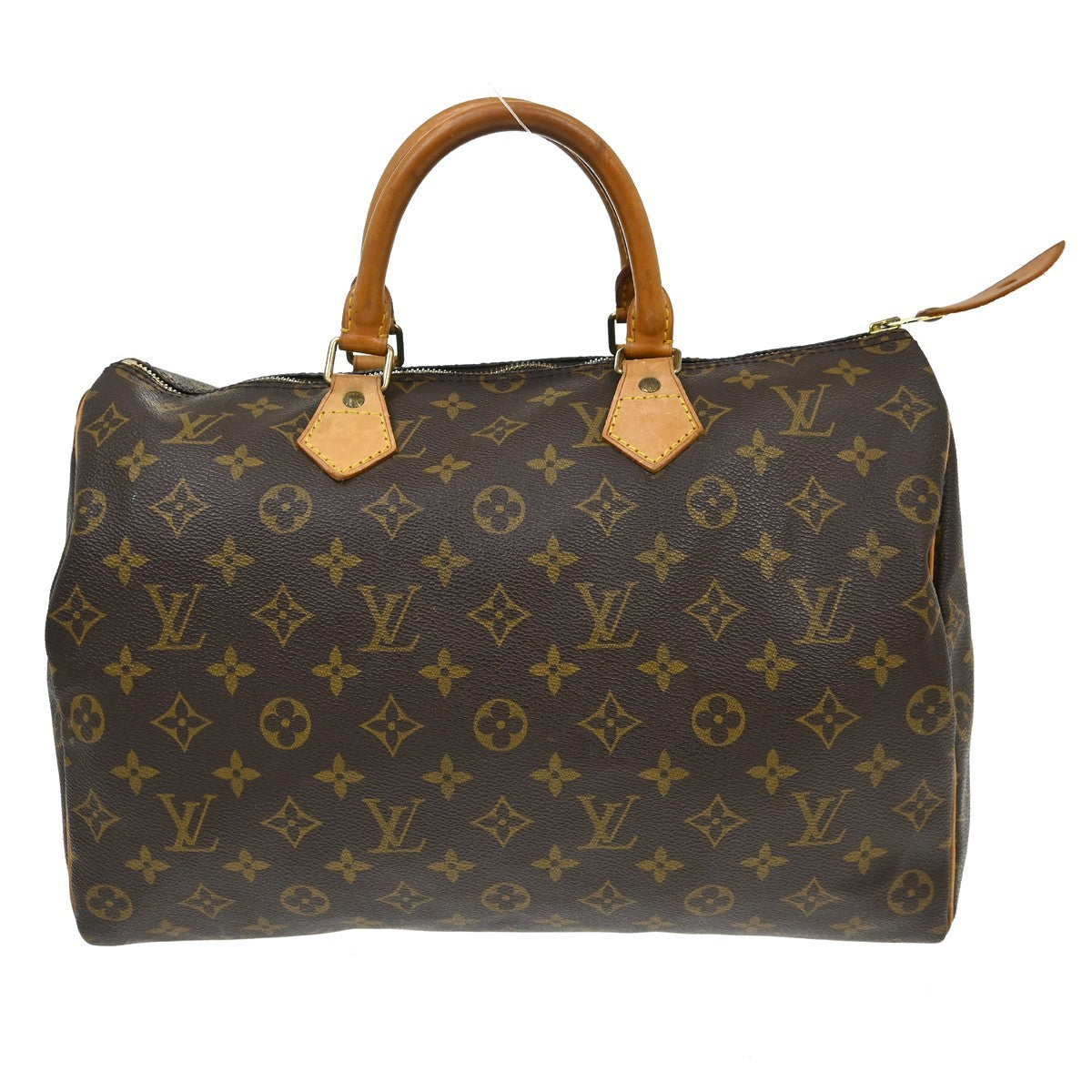 Louis Vuitton Speedy Monogram Canvas Brown Canvas Handbag (Pre-Owned)