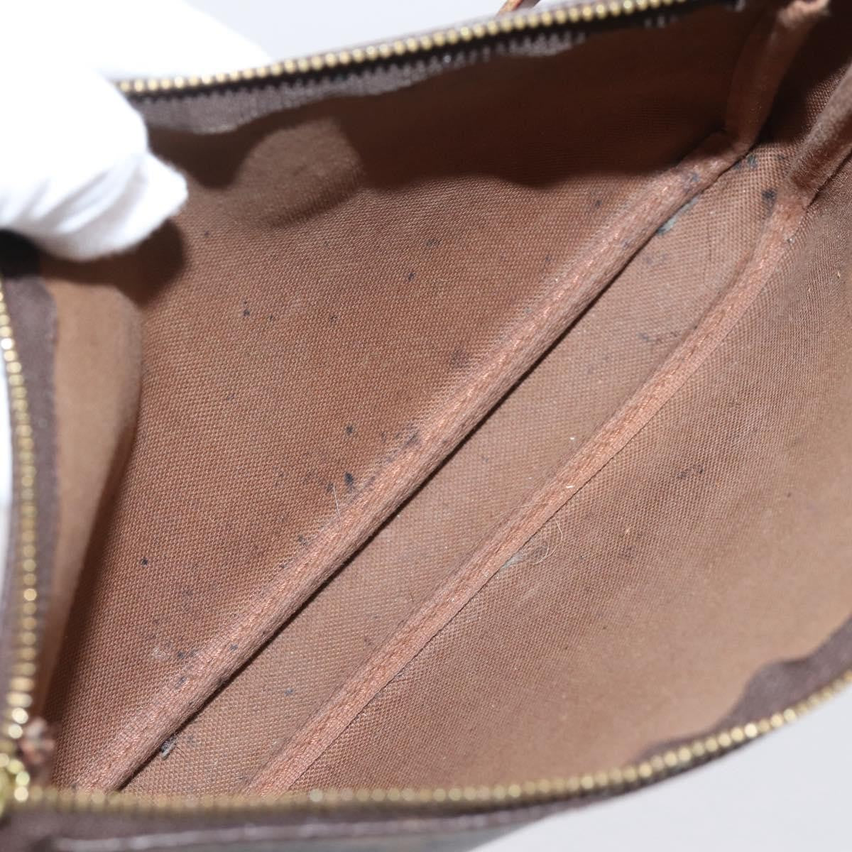 Louis Vuitton Pochette Accessoires Nm Monogram Canvas Brown Canvas Clutche & Pouche Bag (Pre-Owned)