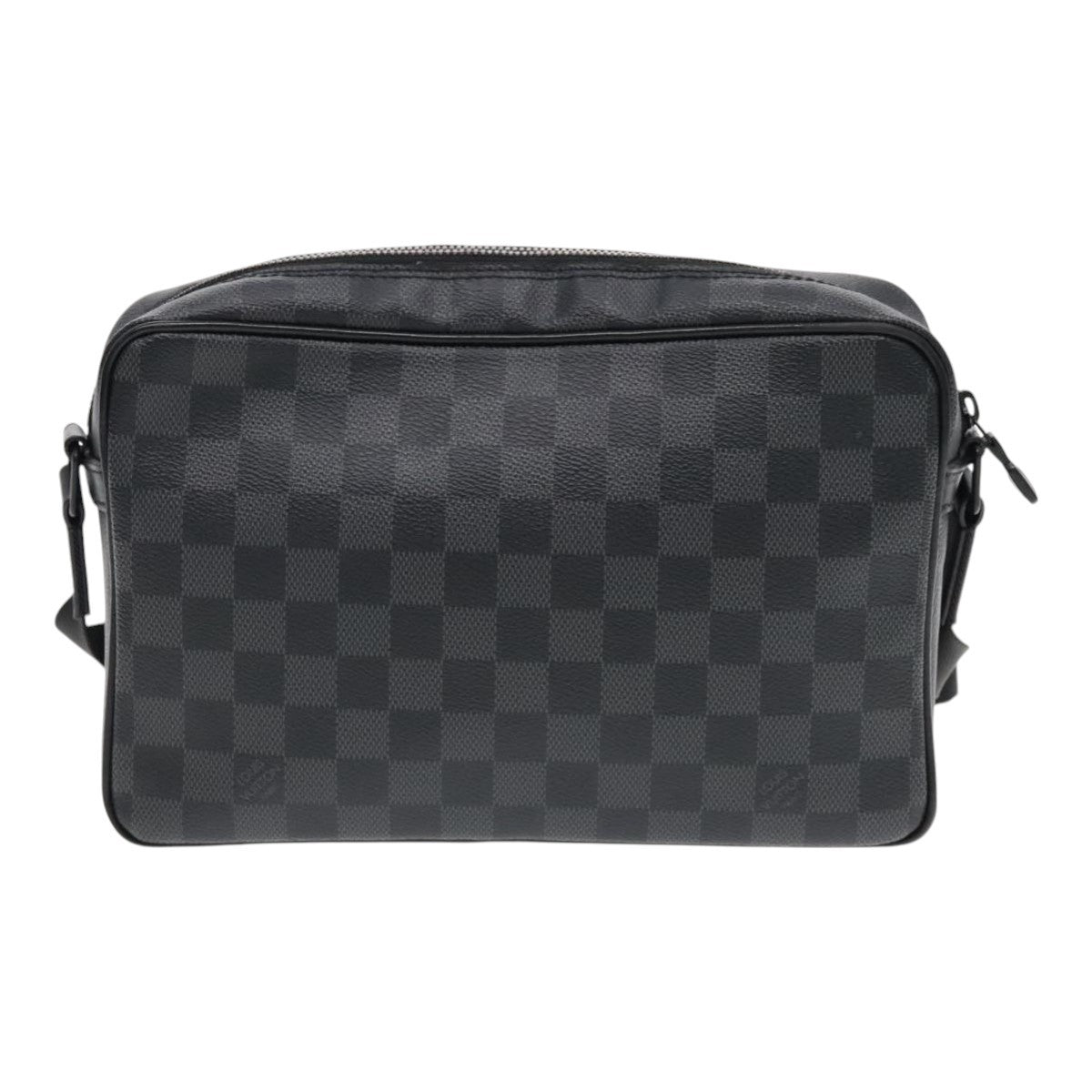 Louis Vuitton Utility Business Damier Graphite Gray Canvas Shoulder Bag Bag (Pre-Owned)