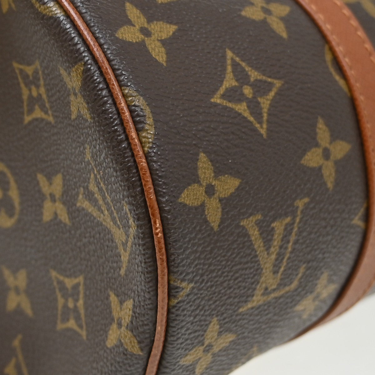 Louis Vuitton Papillon Monogram Canvas Brown Canvas Handbag (Pre-Owned)