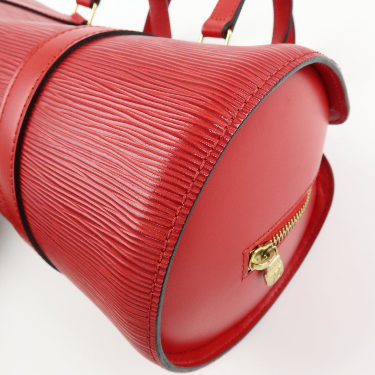 Louis Vuitton Soufflot Epi Leather Red Leather Tote Bag Bag (Pre-Owned)