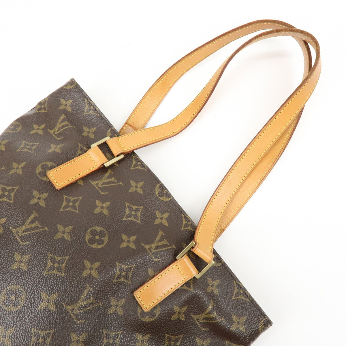 Louis Vuitton Cabas Piano Monogram Canvas Brown Canvas Tote Bag Bag (Pre-Owned)