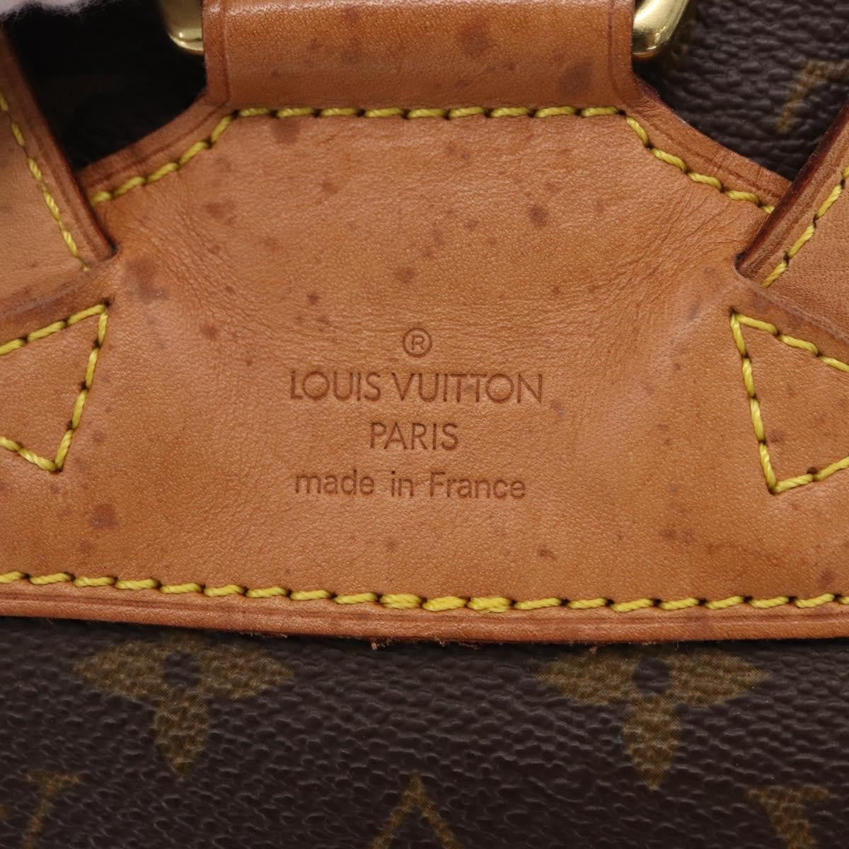 Louis Vuitton Vintage Montsouris Monogram Canvas Brown Canvas Backpack Bag (Pre-Owned)