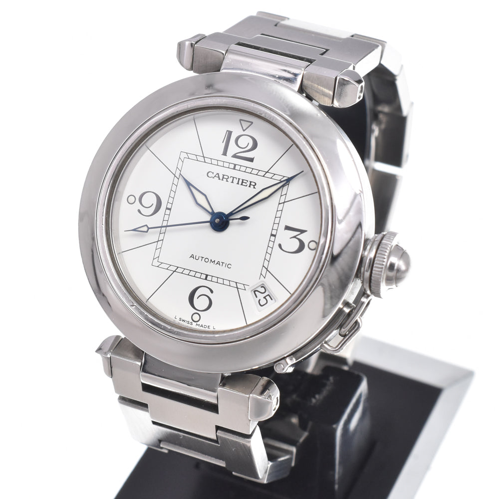 Cartier Pasha De Cartier Automatic Stainless Steel And Yellow Gold Watch (Pre-Owned)
