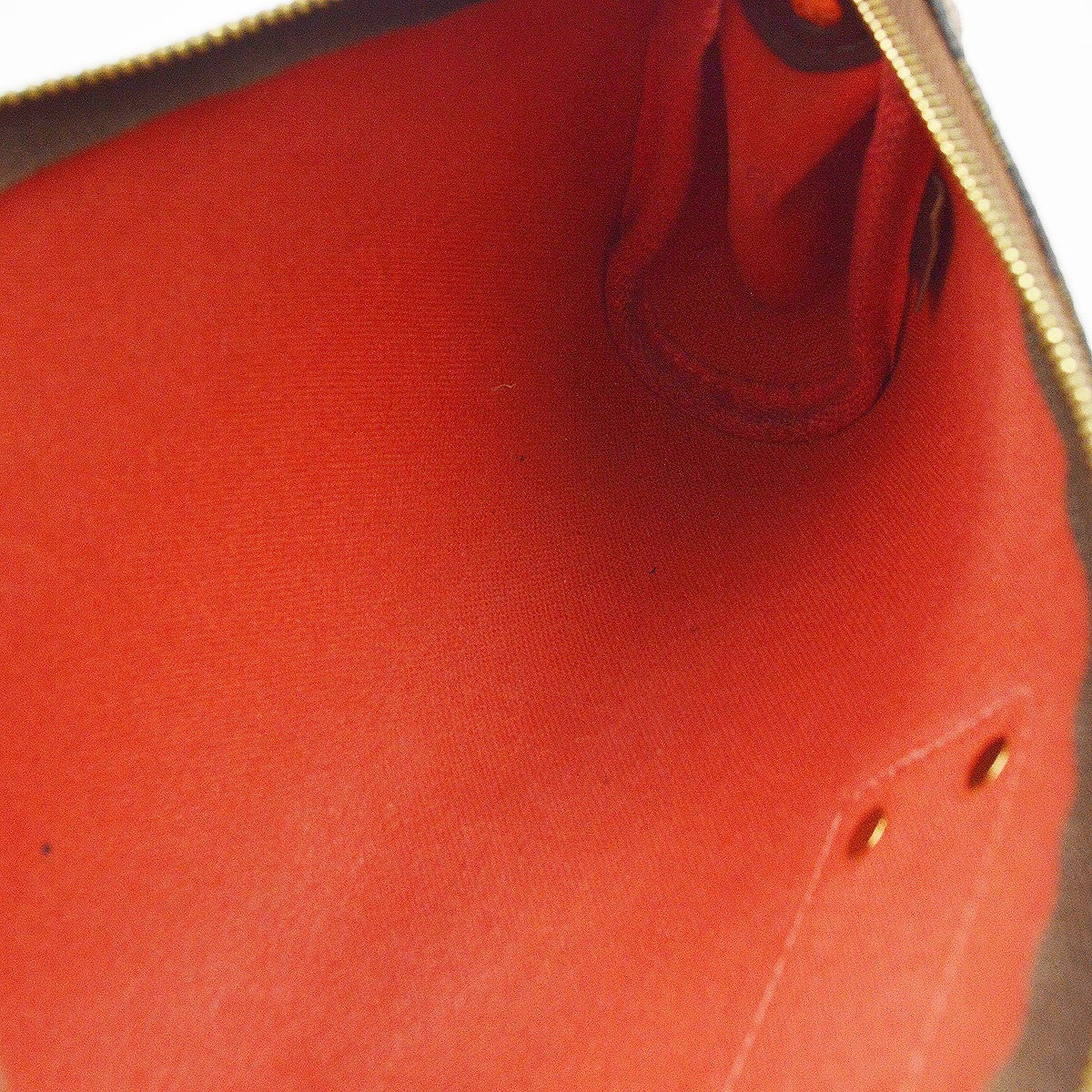 Louis Vuitton Eva Damier Brown Canvas Handbag (Pre-Owned)