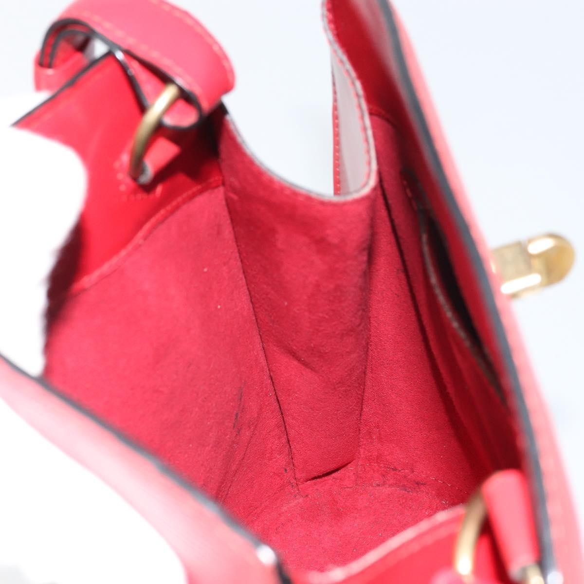 Louis Vuitton Cluny Epi Leather Red Leather Shoulder Bag Bag (Pre-Owned)