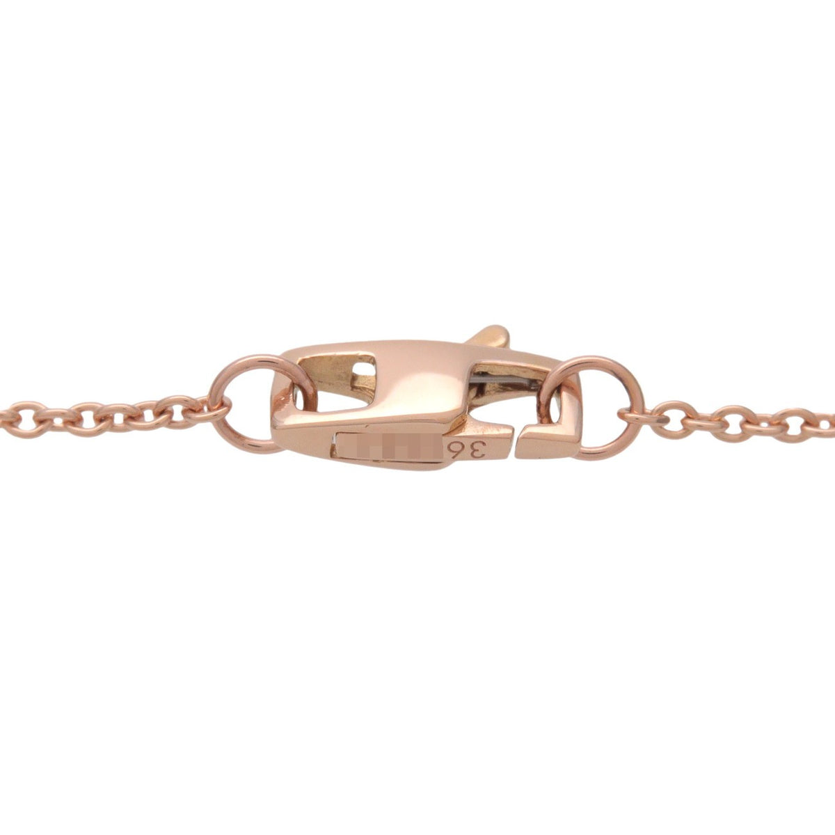 Louis Vuitton Empreinte Pendant 18K Rose Gold Gold Rose_Gold Necklace Jewelry (Pre-Owned)