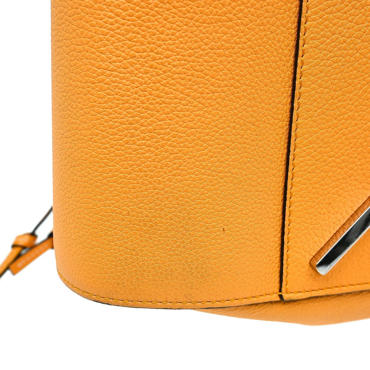 Loewe Hammock Leather Orange Leather Handbag (Pre-Owned)
