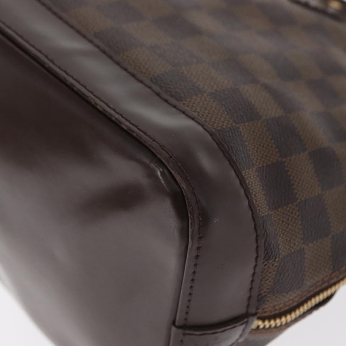 Louis Vuitton Alma Damier Brown Canvas Handbag (Pre-Owned)