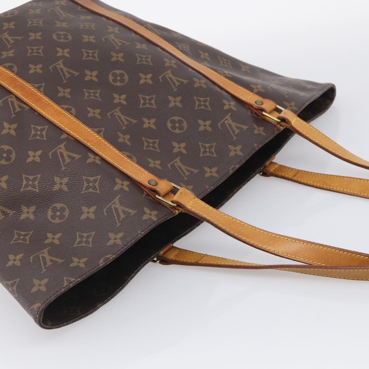 Louis Vuitton Shopping Sac Monogram Canvas Multicolour Canvas Handbag (Pre-Owned)