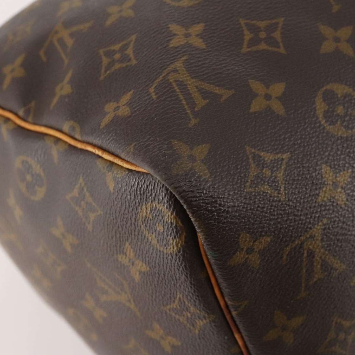 Louis Vuitton Keepall Monogram Canvas Brown Canvas Travel Bag Bag (Pre-Owned)