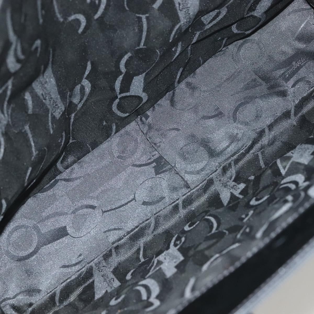 Salvatore Ferragamo Vala Tote Nylon Black Nylon Tote Bag Bag (Pre-Owned)