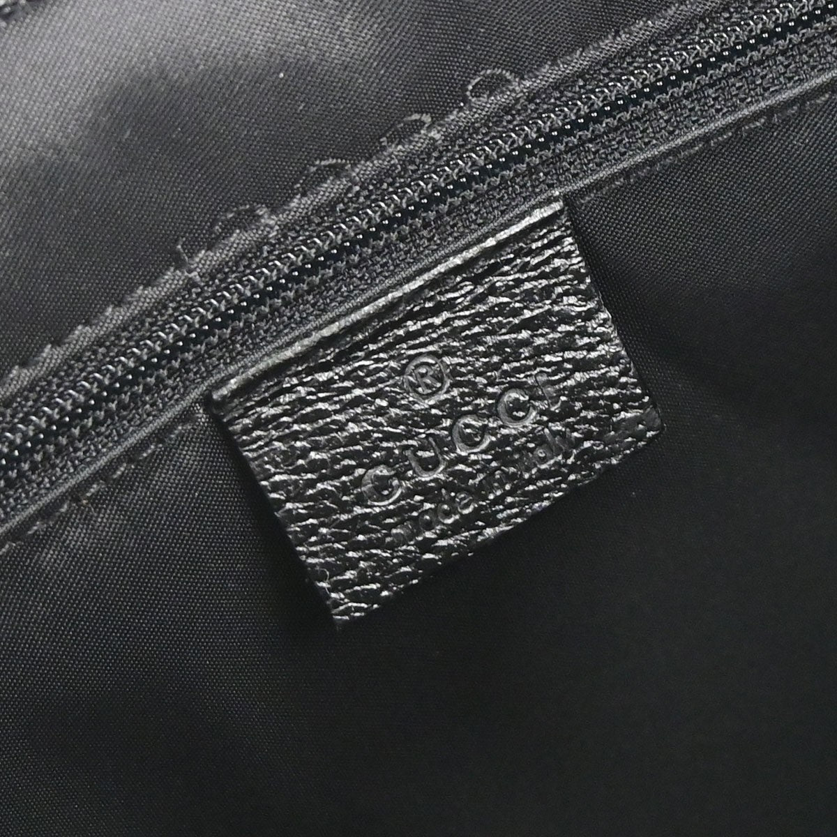 Gucci Jackie Soft Leather Black Leather Tote Bag Bag (Pre-Owned)
