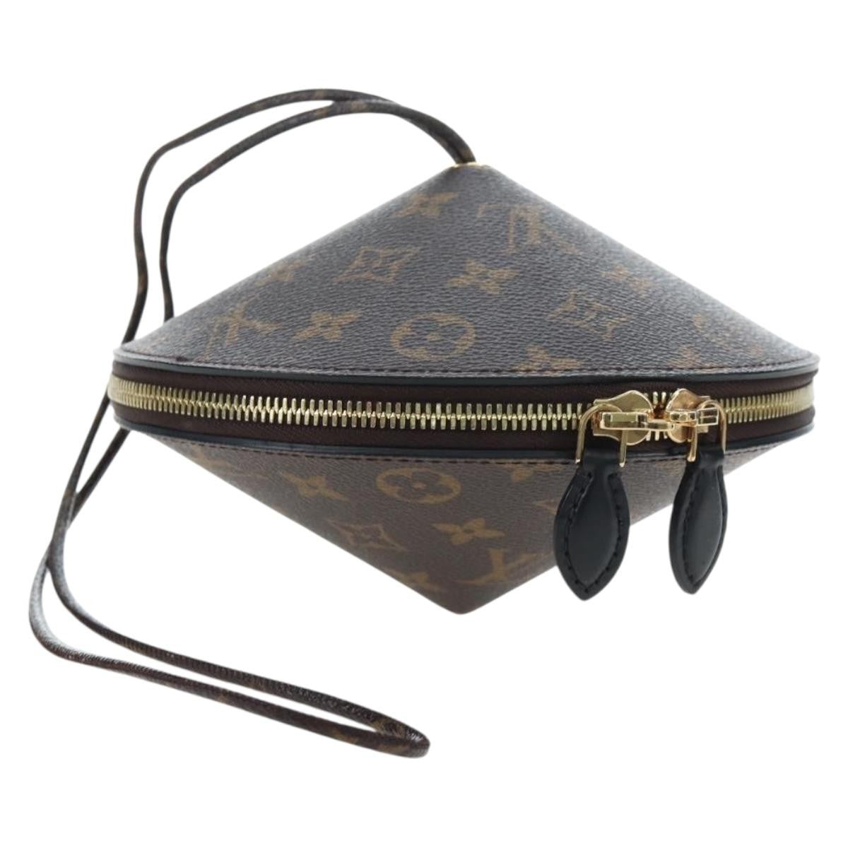 Louis Vuitton Toupie Monogram Canvas Brown Canvas Handbag (Pre-Owned)